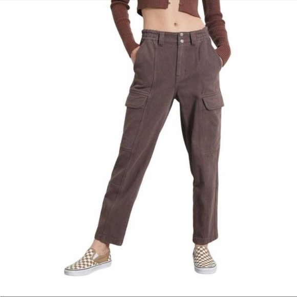 Pacsun elastic waistband cargo pant size small - Picture 1 of 10